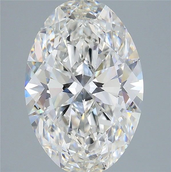 4.02 ct. oval Lab Grown Diamond front image