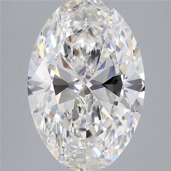 4.52 ct. oval Lab Grown Diamond front image