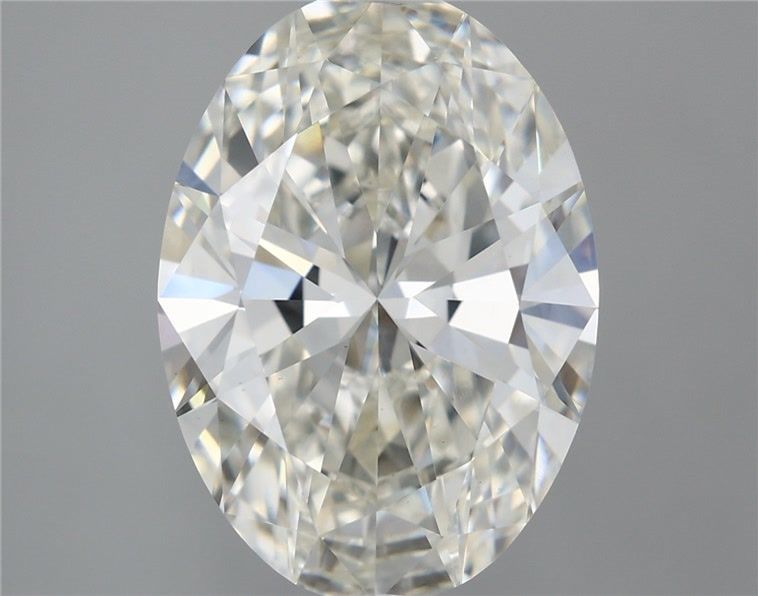 4.04 ct. oval Lab Grown Diamond front image