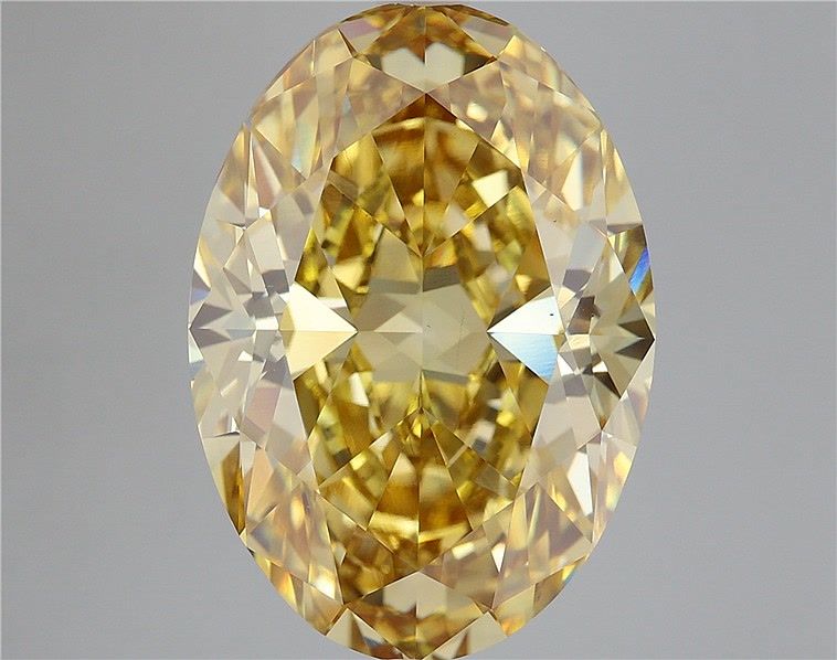 13.40 ct. oval Lab Grown Diamond front image