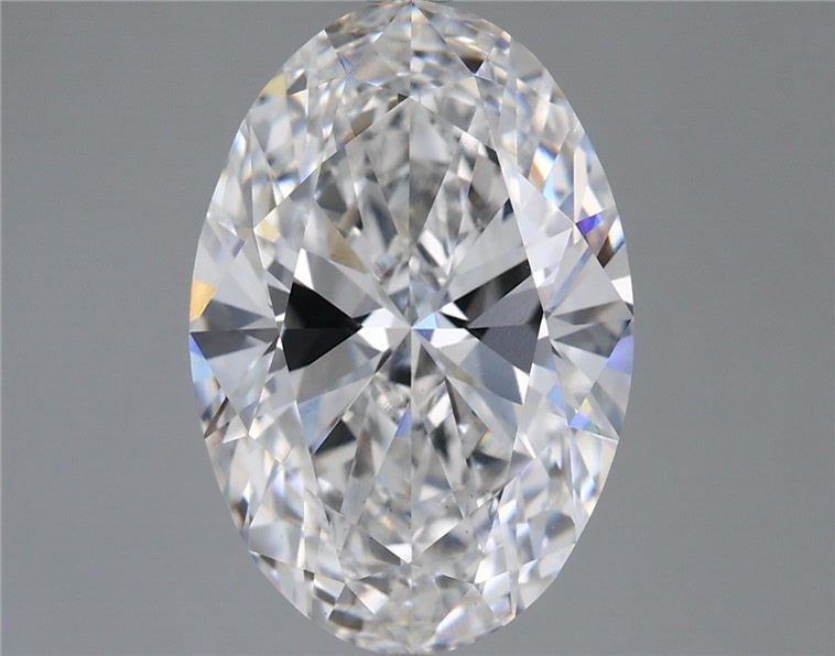 5.59 ct. oval Lab Grown Diamond front image